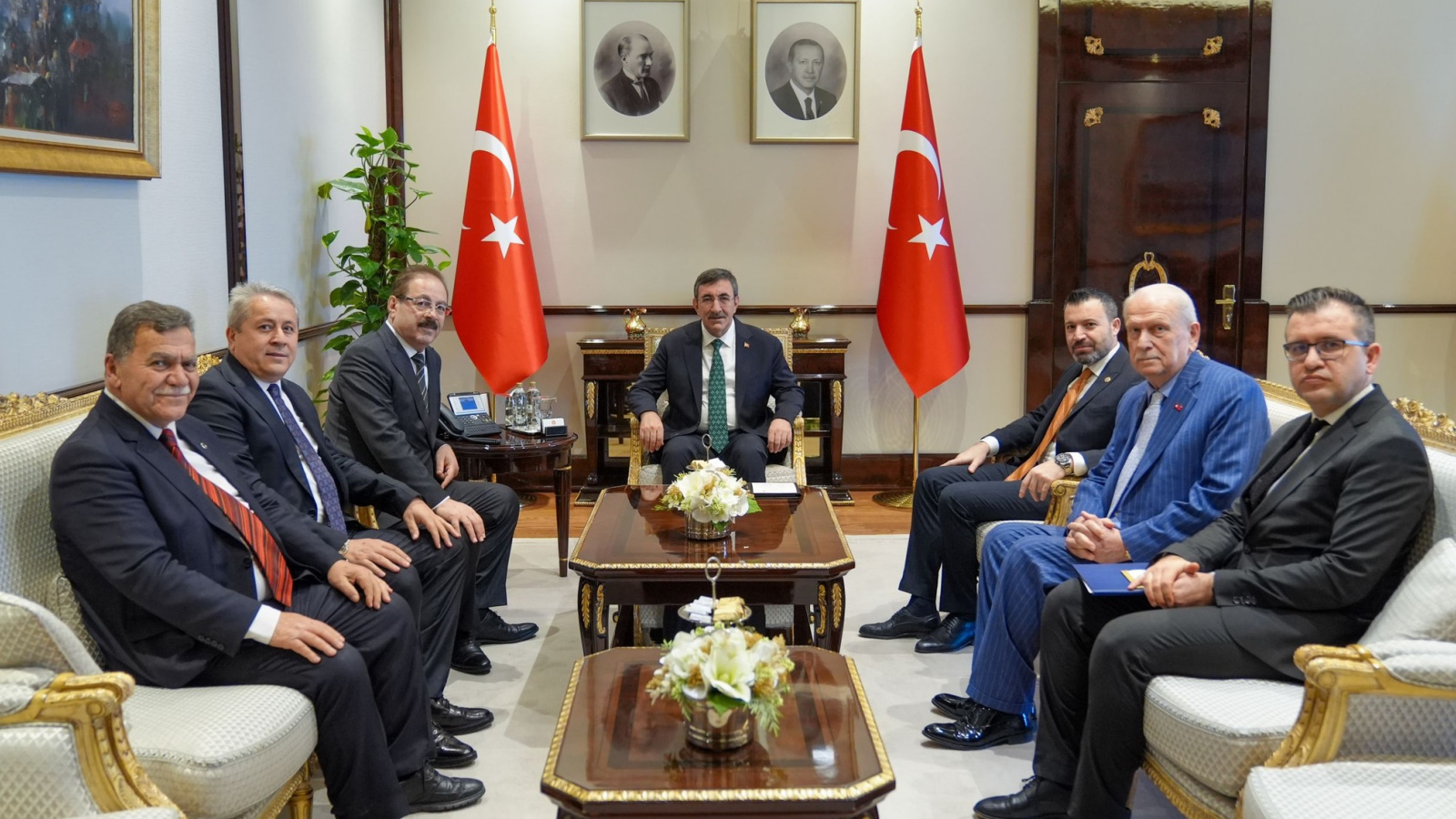 Cumhurbaşkanı Yardımcımız Sayın Cevdet Yılmaz'ı Ziyaret